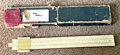 Vintage unique log slide - log,