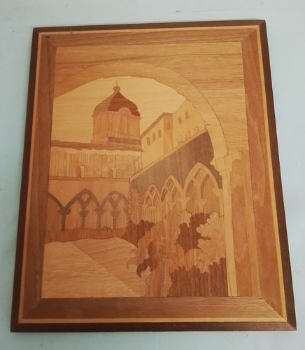 Vintage italian marquetry - vintage,