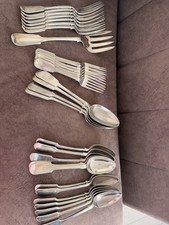 Silver Forks and Spoons Set