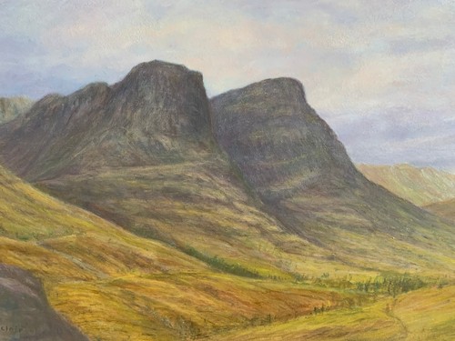 Glencoe landscape original - glencoe, ~
