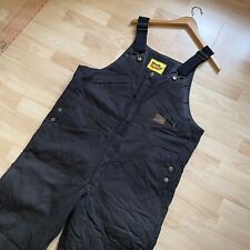 WORK N SPORT Bib Brace Dungarees Boiler Suit Insulated Coveralls Overalls L Reg