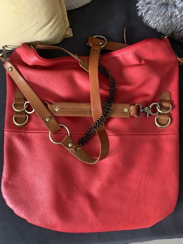 Remonte red faux leather - remonte,