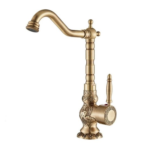 Antique brass tall bathroom - antique,