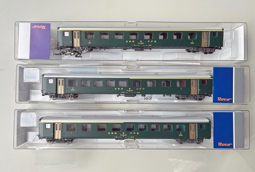 Roco swiss sbb coaches - roco, x