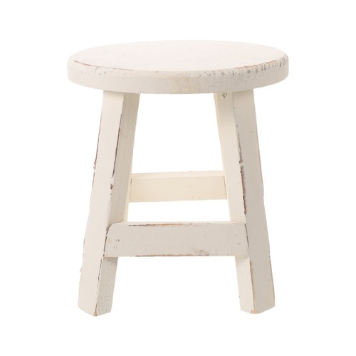 White wooden flowerpot - flowerpot, stand