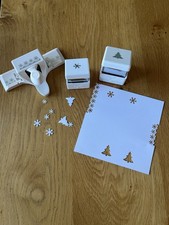 Martha Stewart Snowflake Punch And X Cut Tree And Snowflake