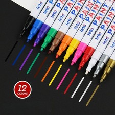 12x Colours Paint Marker Pen