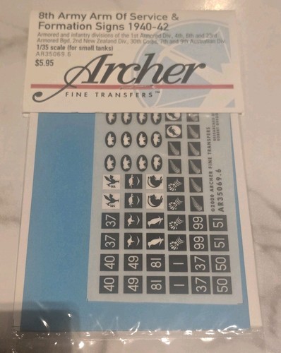 Archer fine transfers - fine,