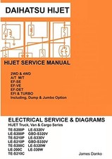 Daihatsu Hijet English Electrical Service Manual S200p S210p S320v S330v by ...