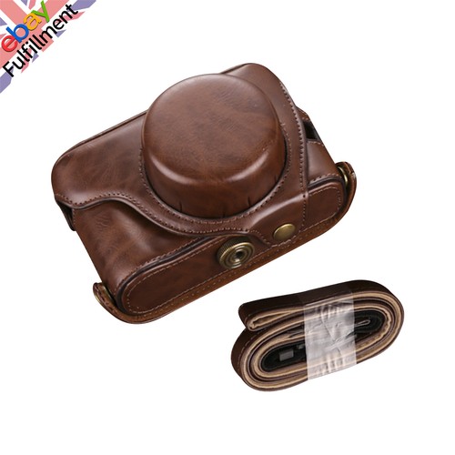 Leather camera case - case, bag