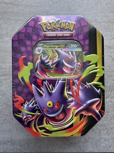 Mega gengar tin pokemon tcg - mega, ex