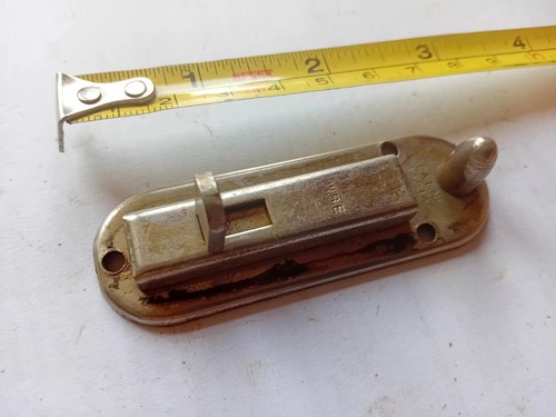 Old door lock sliding - door,