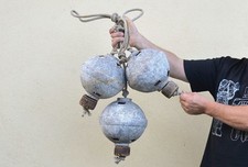 3x Vintage old metal fishing