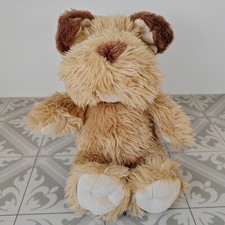 Tesco Puppy Dog Plush Soft Toy 2009 Brown