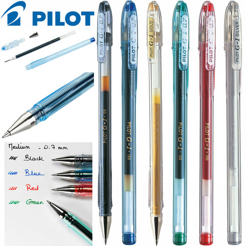 Pilot gel ink rollerball - g1,