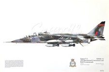 Jaguar T2 XX846A 226 OCU Squadron Print RAF Lossiemouth MOD Royal Air Force