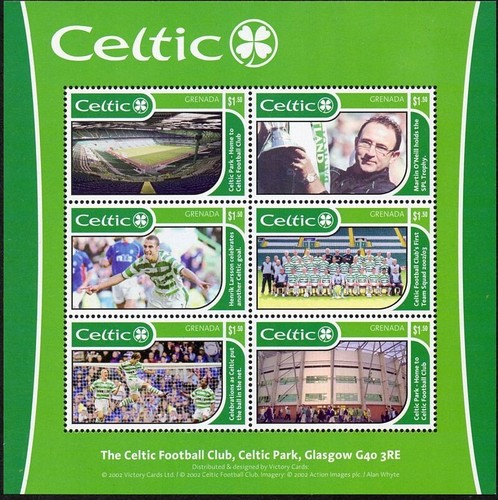Celtic football club stamp - celtic,