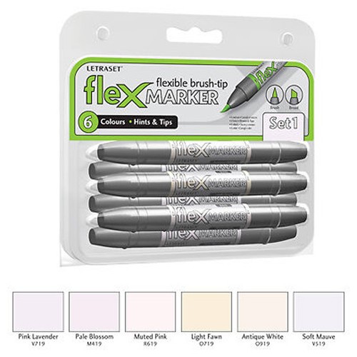Letraset flexmarker pen set - pen,