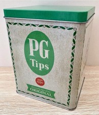 PG Tips Tin Tea Caddy Kitchen