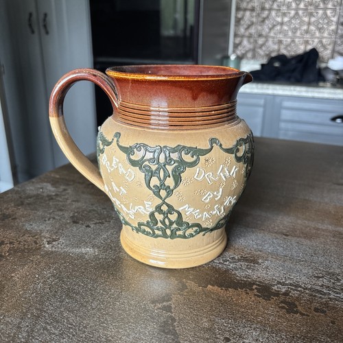 Antique doulton lambeth motto - antique,