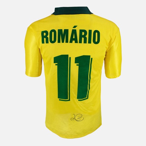 Romario signed brazil shirt - romario,
