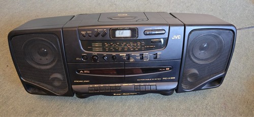 Jvc x95 twin cassette - jvc, pc-x95