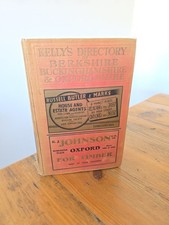 KELLY'S DIRECTORY BERKSHIRE