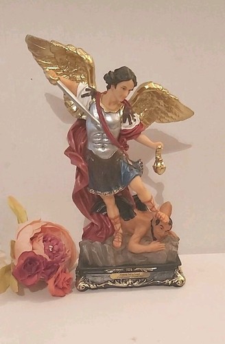 Archangel saint michael statue - archangel,
