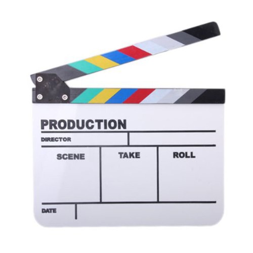 Film clapper board movie - clapper,