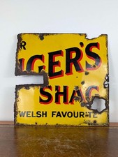 Ringer’s Shag tobacco enamel