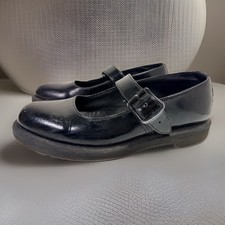Dr. Martens Black Patent Mary Jane Shoes UK 6 – Polley Style