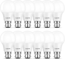 12 Pack LED Bayonet Bulbs B22