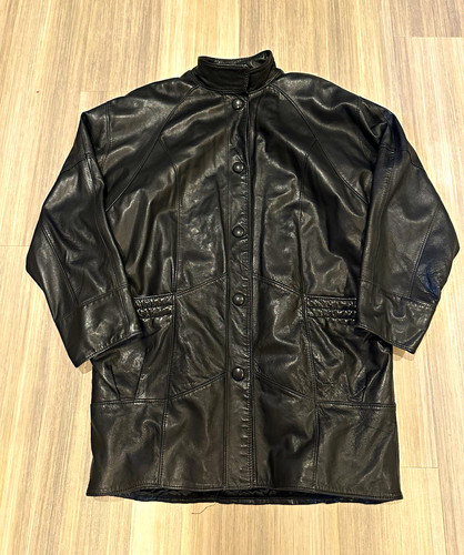 Vintage kani cuir black - kani,