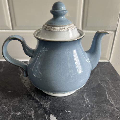 Denby castile blue teapot - denby,