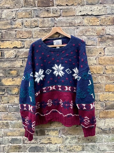 Vintage mens aran jumper - aran,