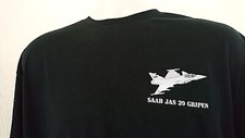 SWEDISH AIR FORCE SAAB JAS 39 GRIPEN T-SHIRT