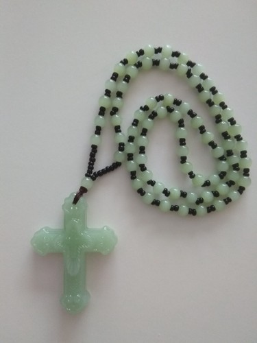 Beautiful carved light green - light,