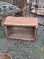 Concrete Sink Brown Glazed