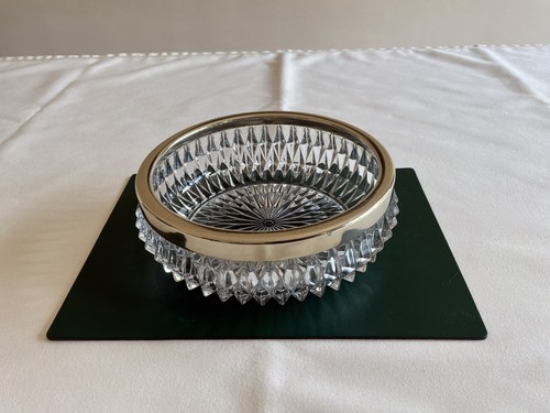 Cut glass fruit - glass, bowl