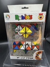Rubik’s Magic Star Puzzle Cube Challenge Family Fun Toy Fidget Game Playset