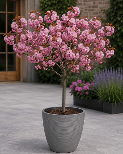 Patio prunus kanzan - prunus, japanese