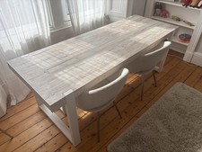 White Jefferson Solid Wood