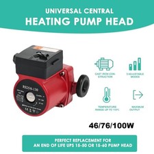 Central Heating Pump 25/60-130 1-1/2" 240V Hot Water Circulator Pump Boiler