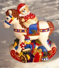 CHRISTMAS COOKIE JAR  ROCKING