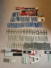 Lego Vintage bundle train 9V Motor Magnets Hitch Wheels Bases track etc