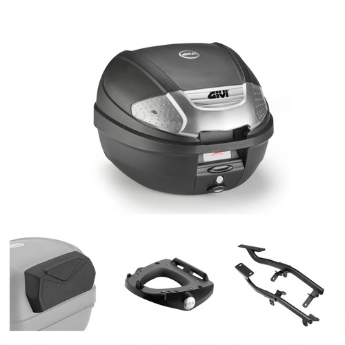 Givi e300nt2b smoke black 30l - black,