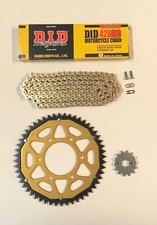 DID Chain JT Front & Rear Gold