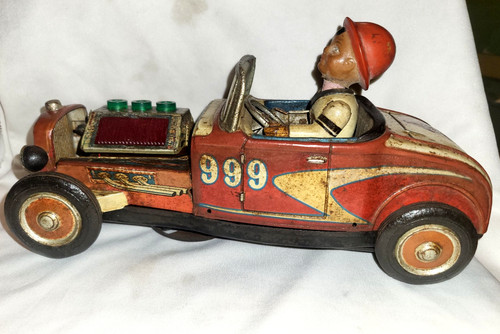 Vintage old battery - old,