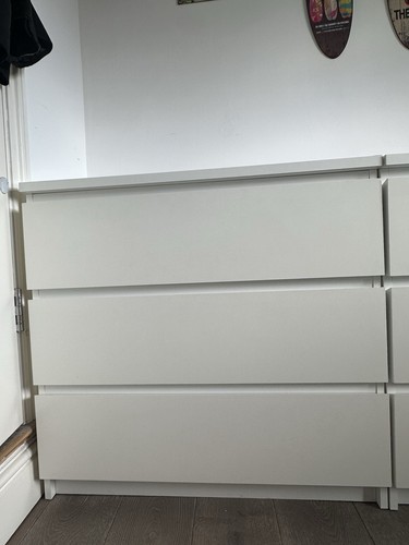 Ikea malm drawer matt white - malm,