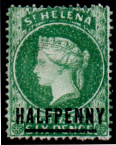 Helena 1884 6d - helena, qv,